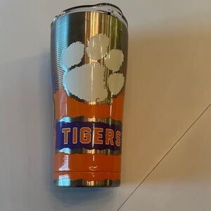Tervis Stainless Steel Tumbler with Orange Paw Design